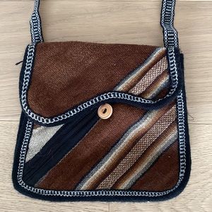 Artisan cute small bag purse crossbody long strap